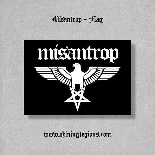 Image of Shining "Misantrop" Flag