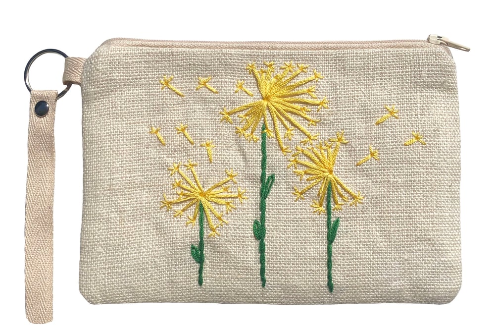 Image of Hand Embroidered Purses - Flower Power