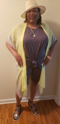 Image 5 of Flirty in Gray 2pc short set 