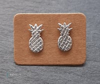 Image 1 of Pineapple stud earrings