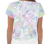 Foggy Cats Wonderland-Crop T-Shirt