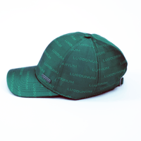 Image 2 of Casquette Jacquard - Émeraude