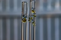 Image 3 of Bee Glass Drinking Straws