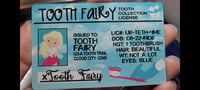 Image 2 of Tooth Fairy License Card