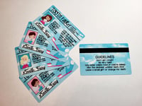 Image 1 of Tooth Fairy License Card
