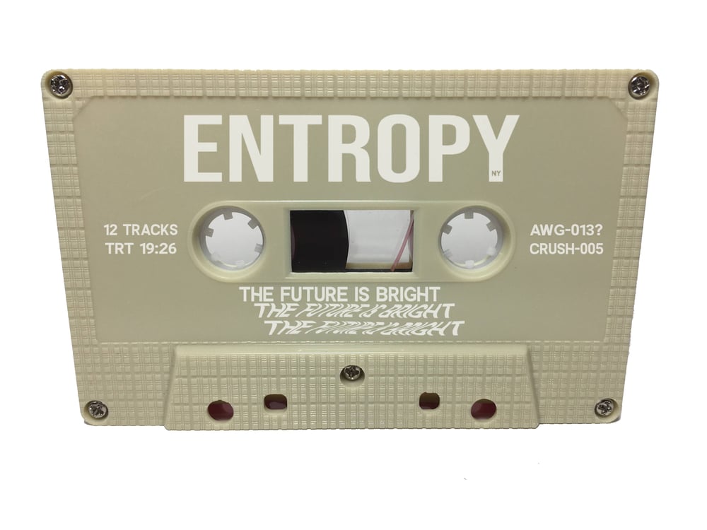 Image of Entropy - The Future Is Bright Cassette (Trashed Computer) 