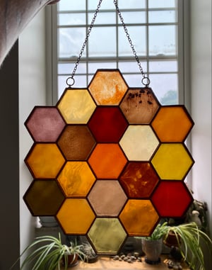 Image of Large Honeycomb Light Catcher A