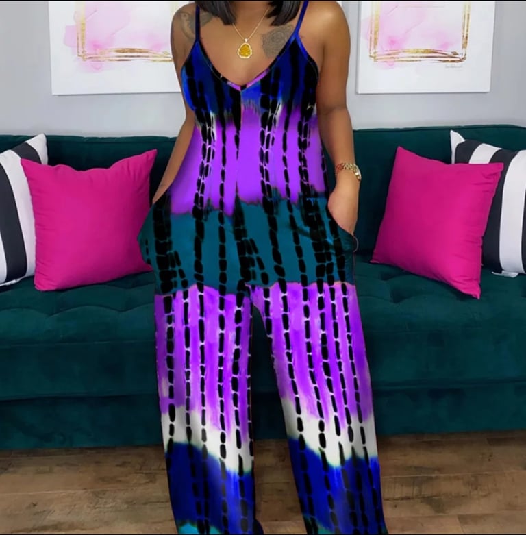 Tye Dye Jumpsuit 