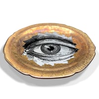Image 2 of Lover's eye C - #0753 - ENGRAVED GOLD DELUXE EDITION - Vintage German porcelain plate