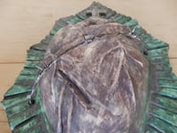 Image 2 of Sacred Heart Ceramic Wall Art distressed