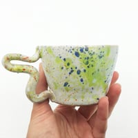 Image 3 of Splatter Cup and Plate Set 