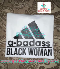 Image 2 of A Bada** Black Woman Shirt