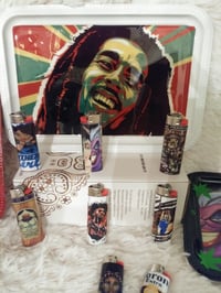 Image 10 of Customizable  Rolling , Make-up  or  Party Trays / Father Day Gift
