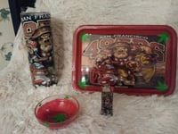 Image 5 of Customizable  Rolling , Make-up  or  Party Trays / Father Day Gift