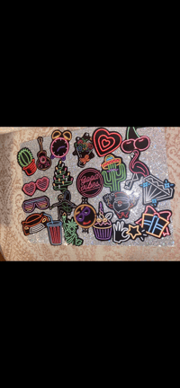 Image 4 of Neon stickers collections (4)