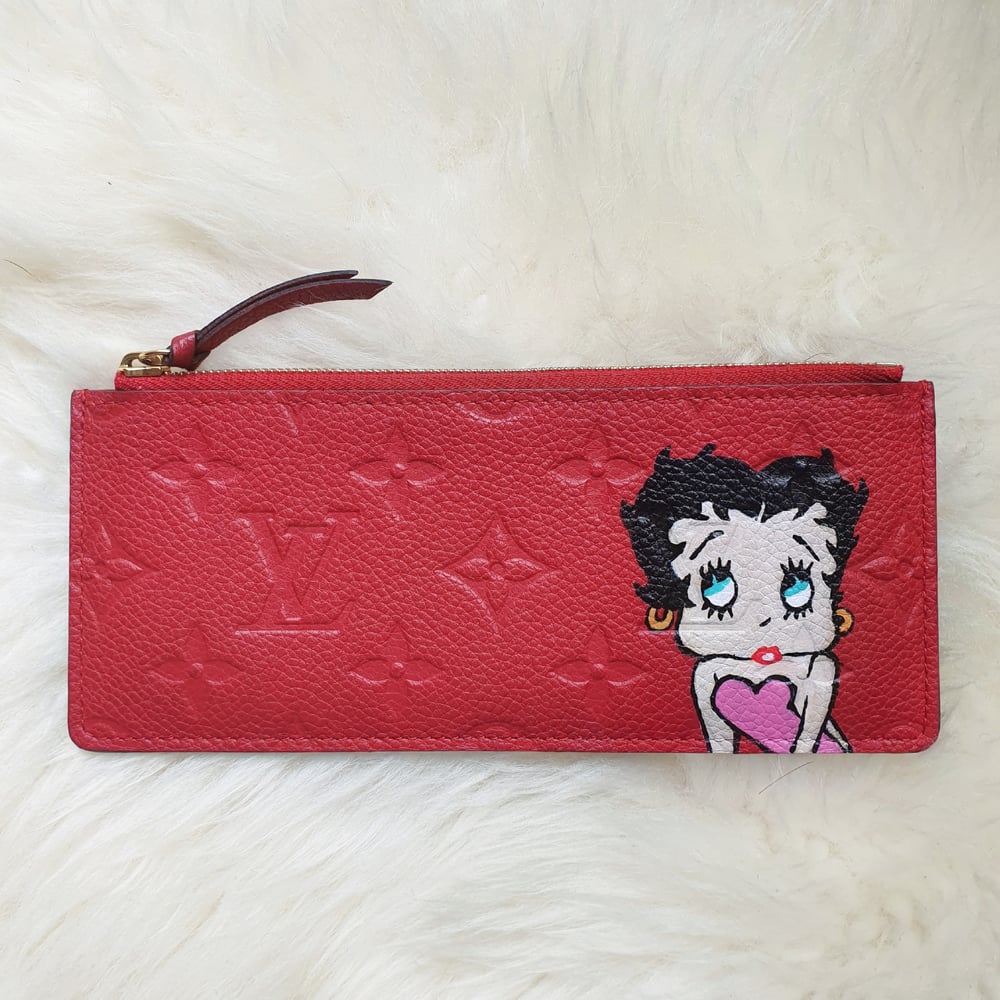Betty Boop Louis Vuitton pouch