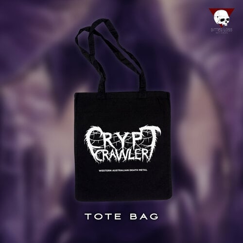 Image of CRYPT CRAWLER - Logo Tote Bag