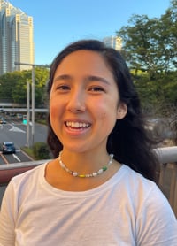 Image 1 of Millefiori and pearl bead necklace 