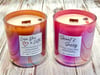 Iridescent Glass 14oz Soy Candles