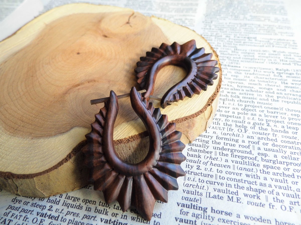 Bulk deals wood earrings