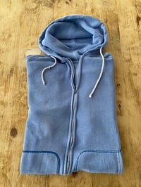 Image 1 of 60s SUPER FADED ZIPPER HOODIE with Talon zipper