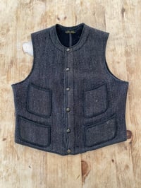 Image 1 of 1920s RARE BROWN'S BEACH JACKET BUCKLE-BACK VEST