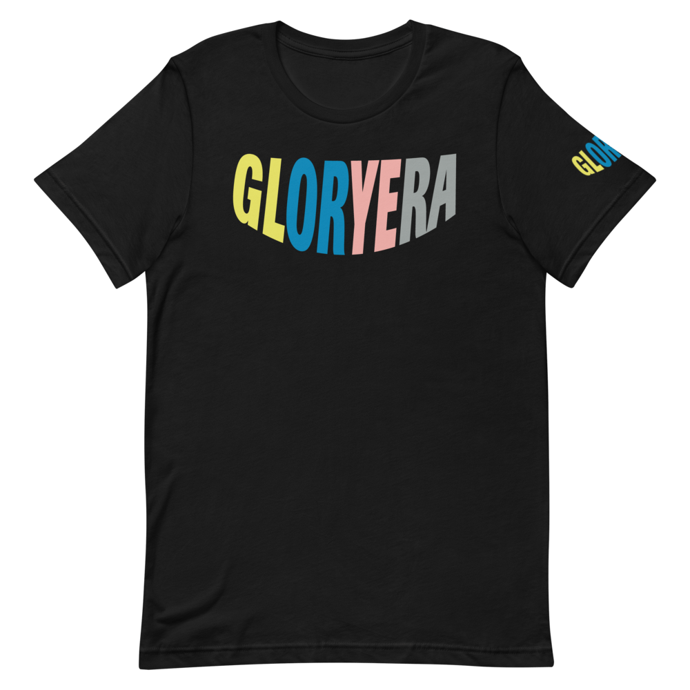Image of GLORYERA® CREW TEE (BLACK/UHLEMON/INDIGO/SALMON/WOLF GREY)