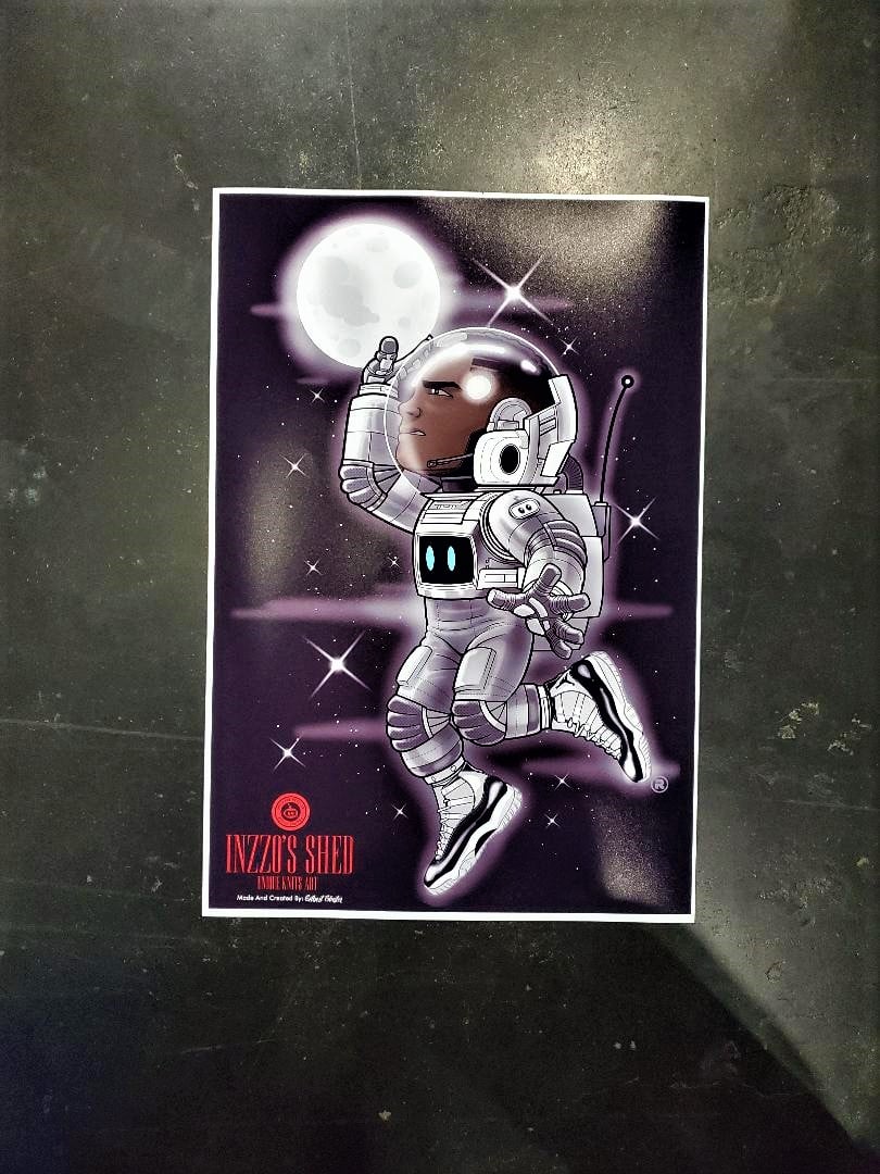 Image of Spaceman Poster 13x19