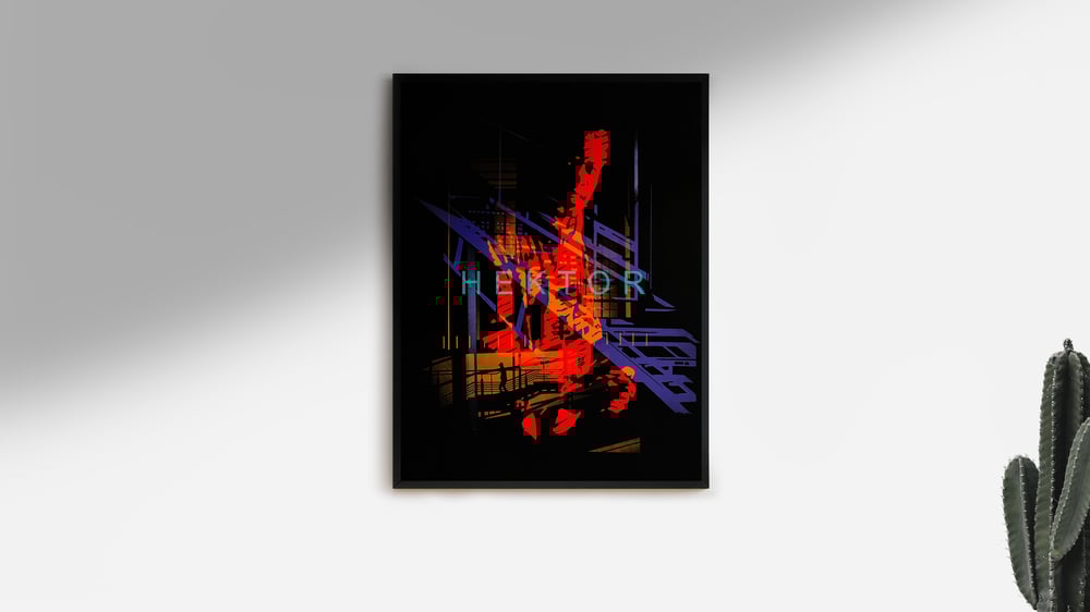 "L'homme en rouge" by HEKTOR