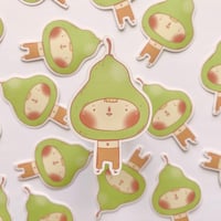 Image 1 of Pear Pal | Fruity Fellas Vinyl Sticker