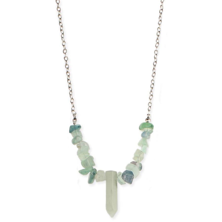Image of Green Dream Aventurine Crystal Necklace
