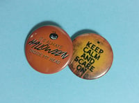 Image 2 of Various Halloween Themed Buttons | 1.5 Inch Pins, Magnets or Keychains