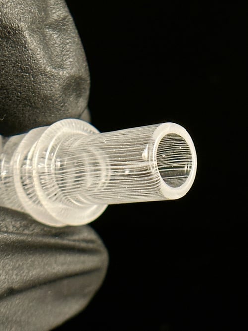 Image of Dok Glass Pivot Top - Black/White