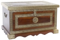 BAÚL COFRE MADERA ALMASENAJE DE DECORACIÓN NÓRDICO