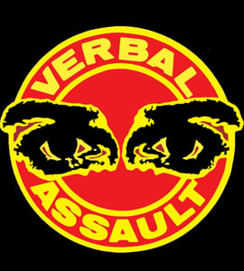 Image of VERBAL ASSAULT "Eyes"  Embroidered Patch Shipping late September 