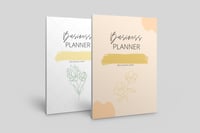Business Planner w/Monthly Calendar Soft Pink Cover