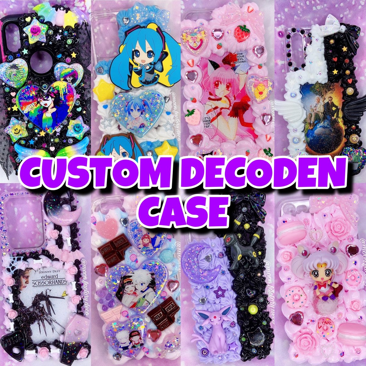 Custom Theme Decoden Phone Case commission