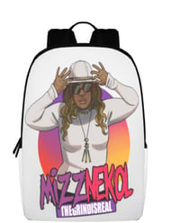 Mizznekol Cartoon  Logo Backpack 