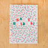 Holiday Confetti Greeting Card