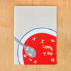 Love Soup Greeting Card