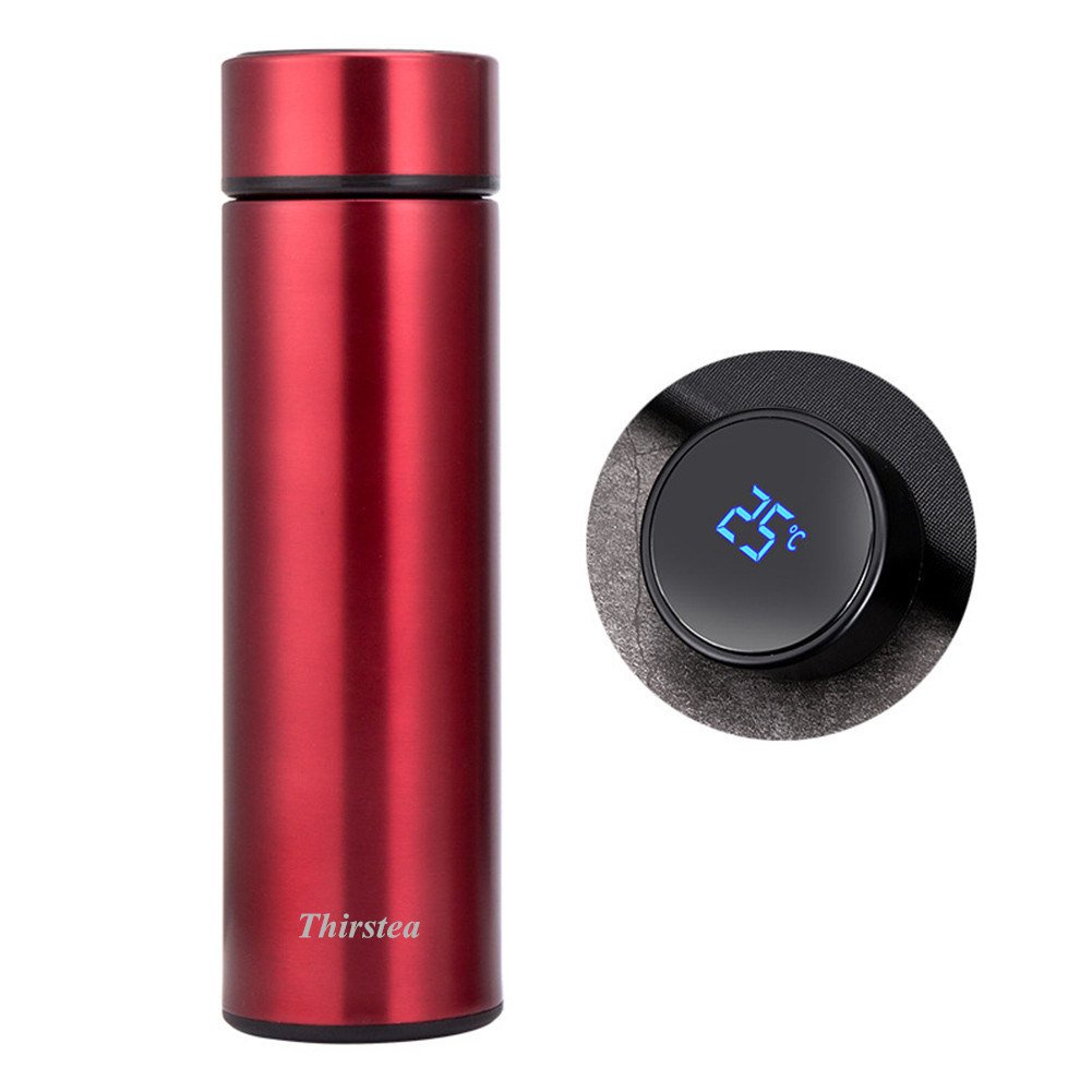 Image of Smart Vacuum Stainless Steel Thermos Cup with Temperature Display 450ml