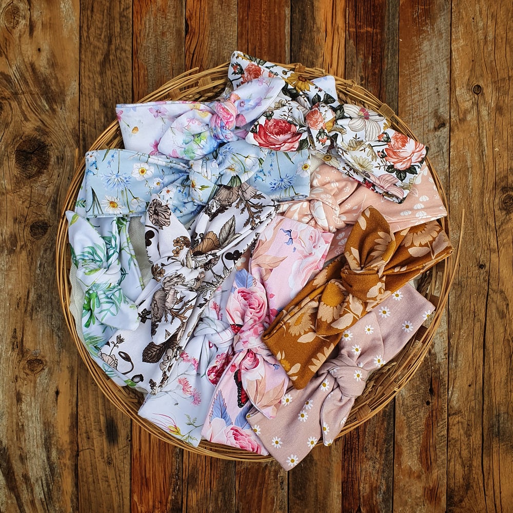 Image of Floral Stretch Headbands