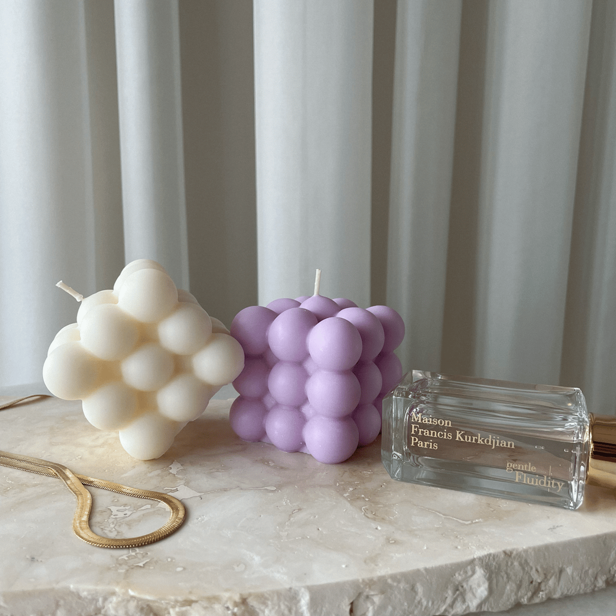 Purple Bubble Candle GiGi Candles