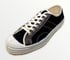 VEGANCRAFT vintage lo top black canvas sneaker shoes made in Slovakia  Image 2