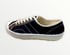 VEGANCRAFT vintage lo top black canvas sneaker shoes made in Slovakia  Image 3