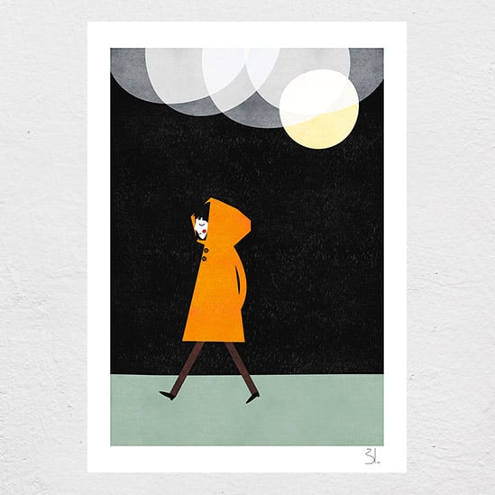 Image of Rainy Night Print