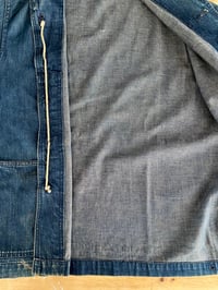 Image 4 of WW2 USN DENIM SHAWL-COLLAR DECK JACKET