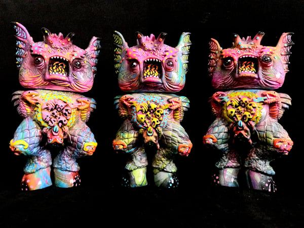 Image of LaMorrttt! Marbled base Vinyl Toy