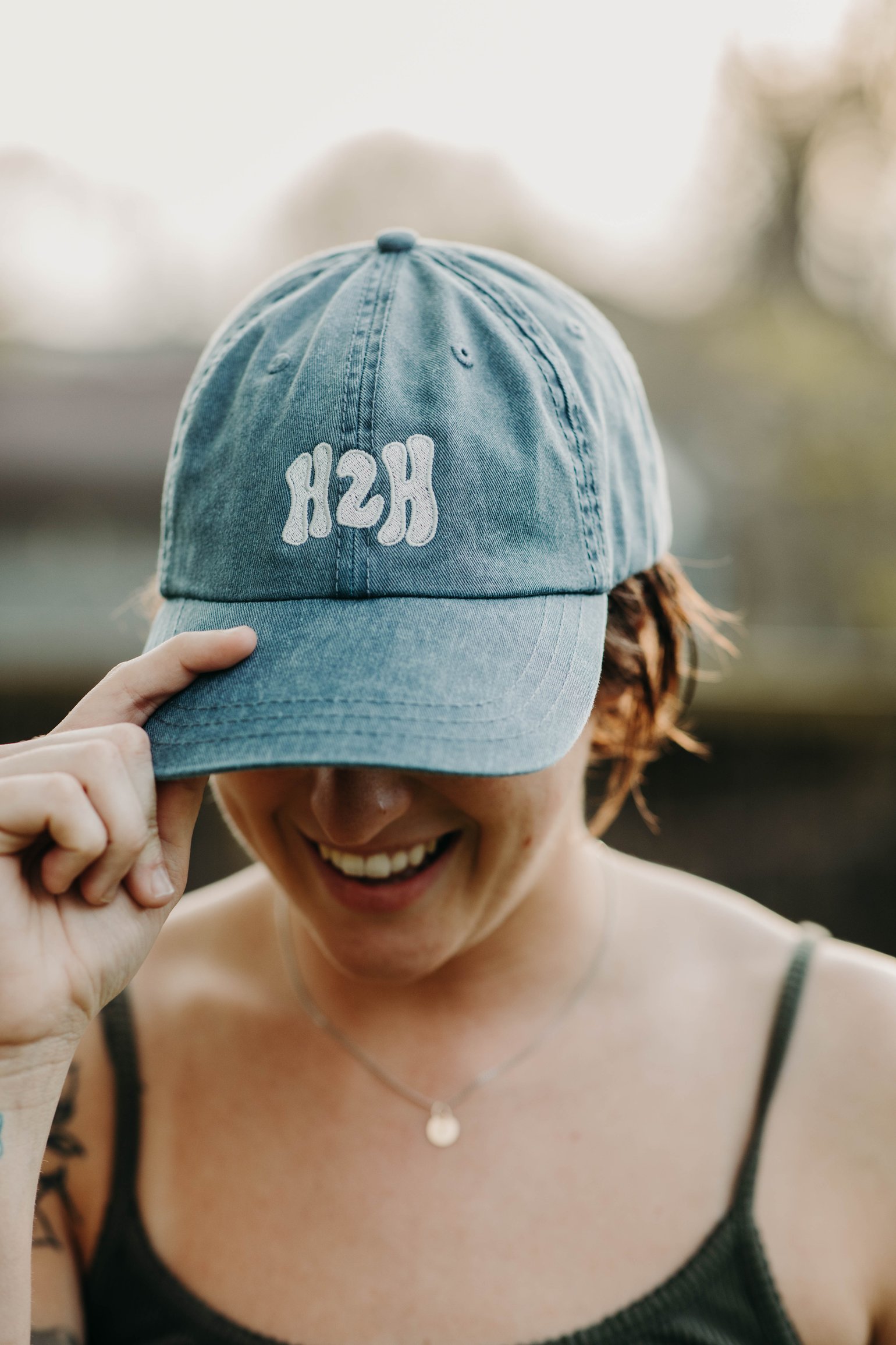 Image of H2H Denim Dad Cap (4 left)
