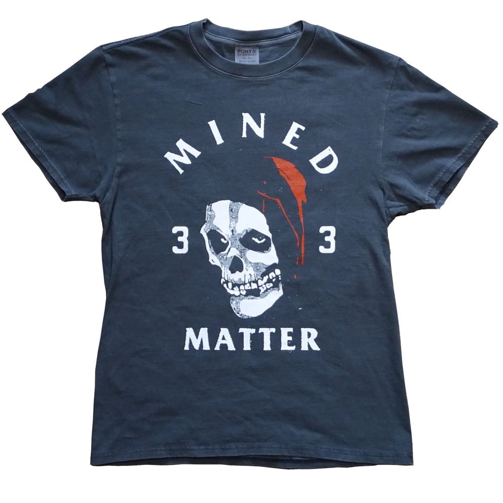 Mined Matter Reapers Tee - Charcoal